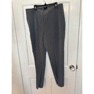 Tahari Grey‎ Pinstripe Dress Pants size 12 NWT